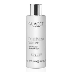 Purifying water glacee